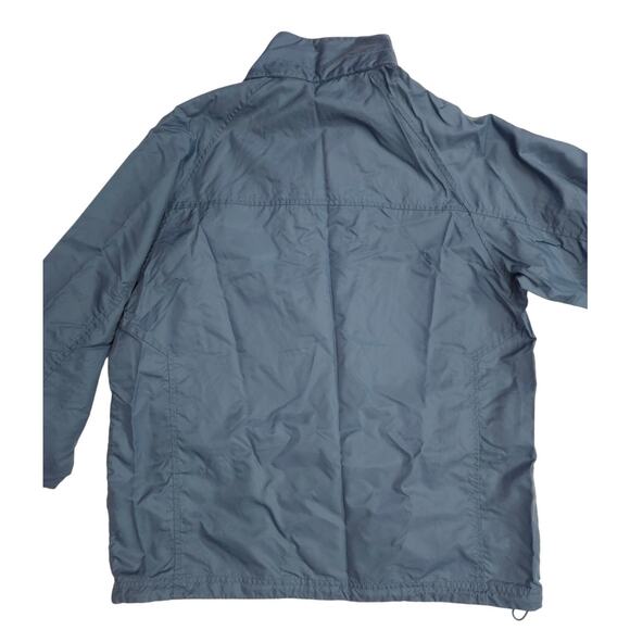 LL Bean Stowaway Windbreaker Jacket Men's Size Small Blue Zip Up Lightweight - Picture 6 of 10